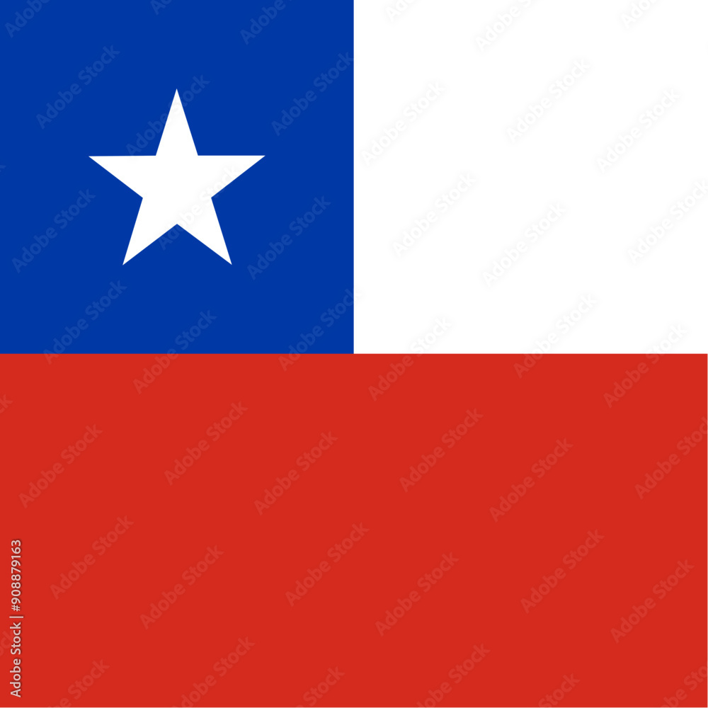 Chile flag, Chilean flag, Chile national flag Chile flag, Chilean flag, Chile national flag
