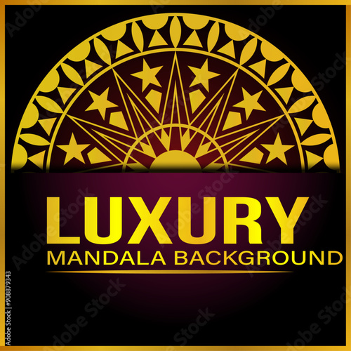 Luxury Mandala Background Design