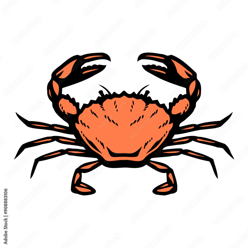 Fototapeta premium Sea crab. Seafood.