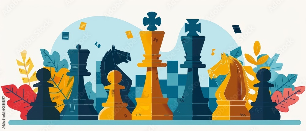 Risk mitigation strategy, contingency planning, flat design illustration Risk mitigation strategy, contingency planning, flat design illustration