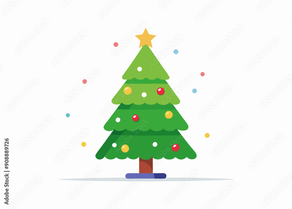 christmas tree illustration vector svg christmas tree illustration vector svg