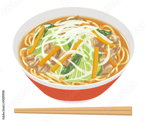 野菜ラーメン