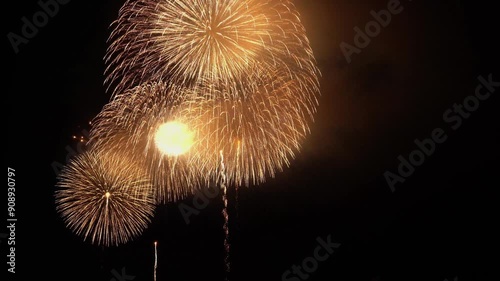 打ち上げ花火・花火大会イメージ（音声あり） photo