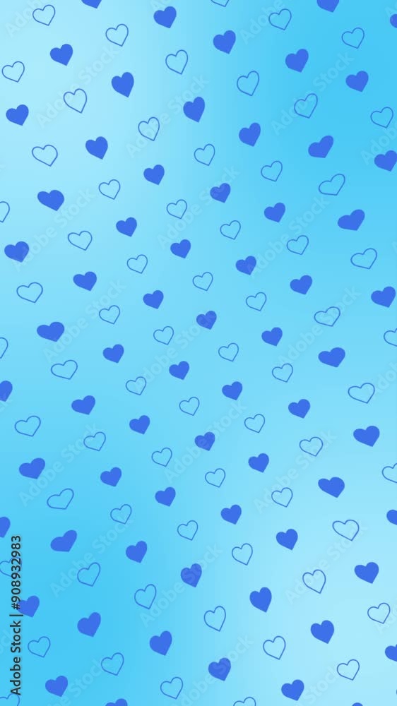 blue hearts pattern blue hearts pattern