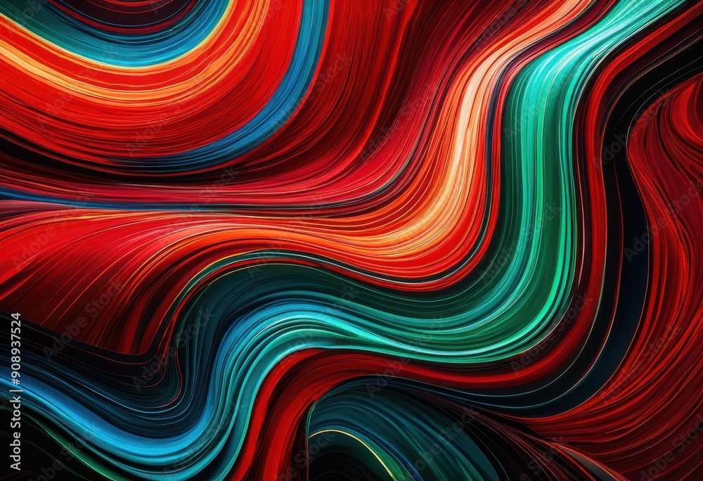 Fototapeta premium captivating layout showcasing vibrant elements striking composition rich colors dynamic shapes, design, visual, artistic, creative, display, arrangement