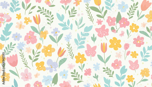 seamless floral pattern