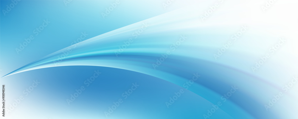 Light blue curved abstract background Light blue curved abstract background