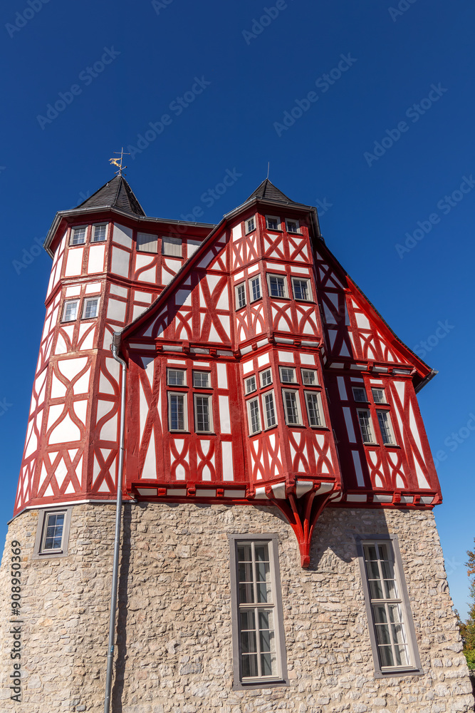 Die alte Vikarie, das Bischofshaus am Dompltz in Limburg an der Lahn, Hessen