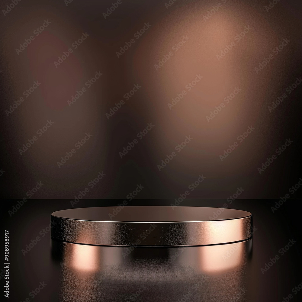 interior of a modern house with close up product display podium interior of a modern house with close up product display podium
