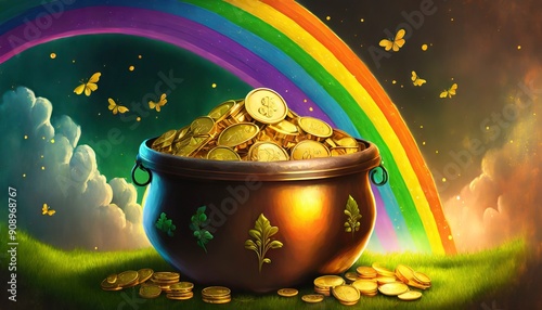 Tapety artystyczne st patrick day
