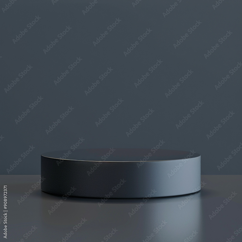interior of a modern house with close up product display podium interior of a modern house with close up product display podium