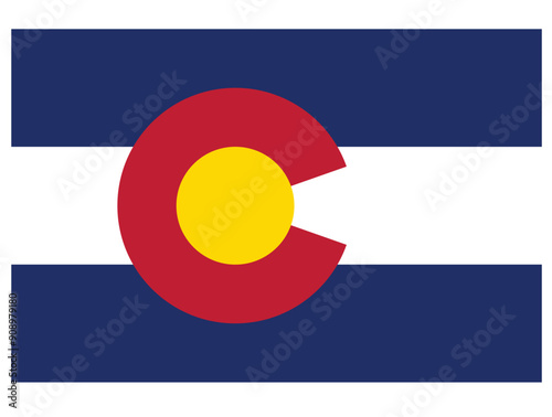 Flag of the U.S. state of Colorado