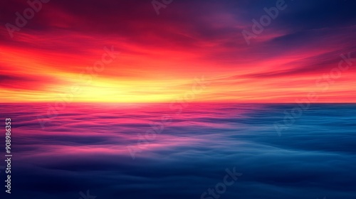 Vibrant Ocean Sunset 3