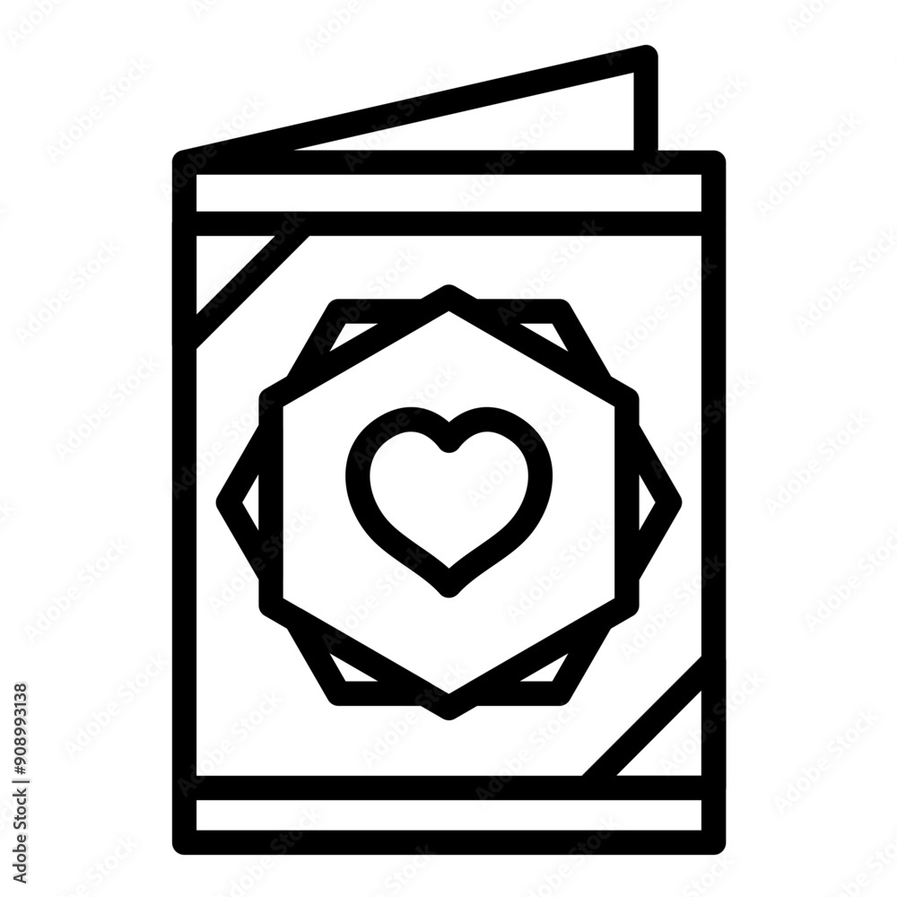 Vector Design Wedding Card Icon Style Vector Design Wedding Card Icon Style