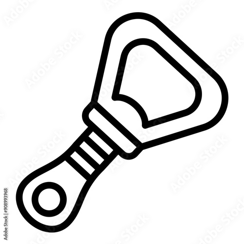 Vector Design Bottle Opener Icon Style
