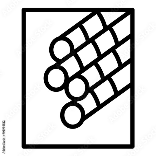 Vector Design Rebar Icon Style