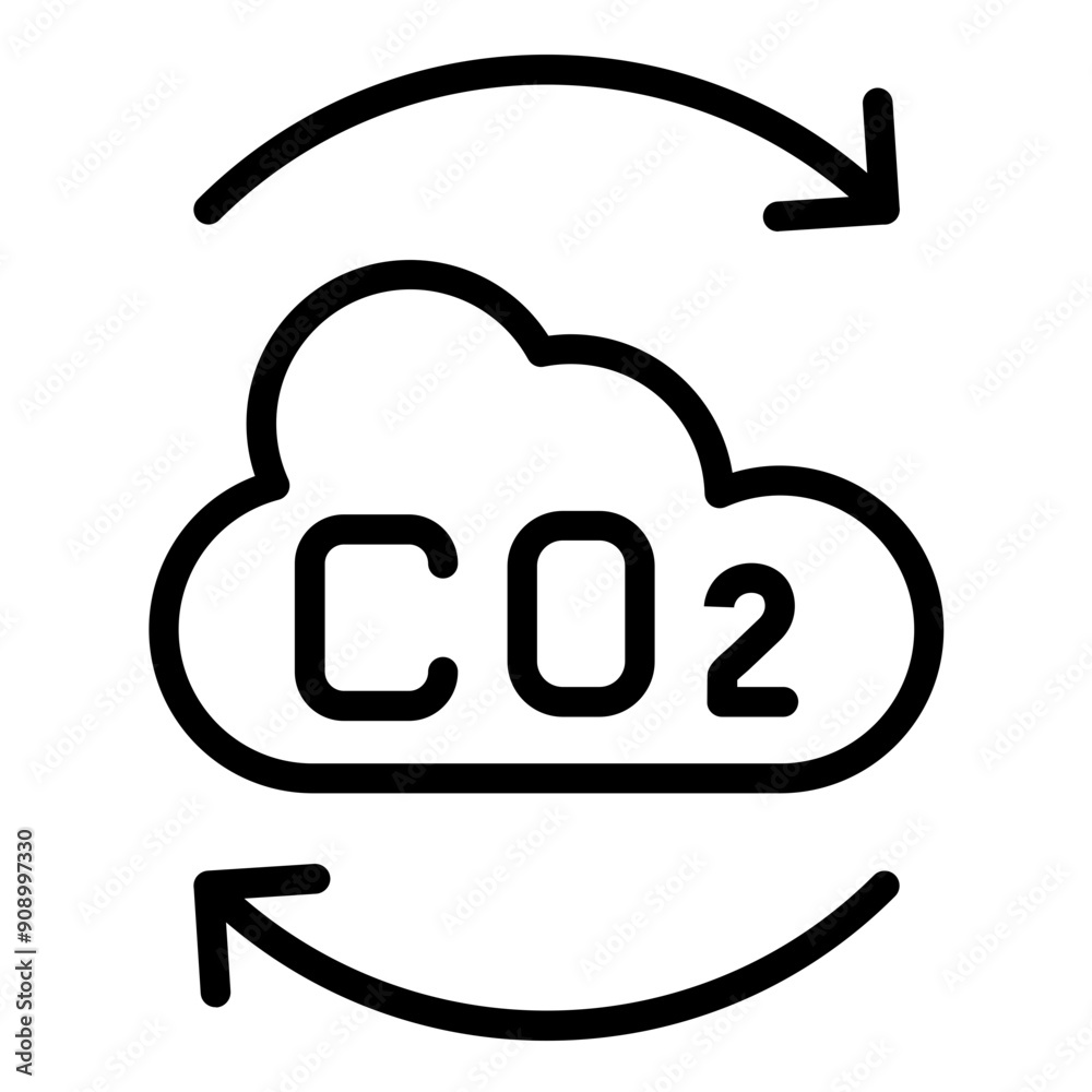 Vector Design Carbon Footprint Icon Style Vector Design Carbon Footprint Icon Style