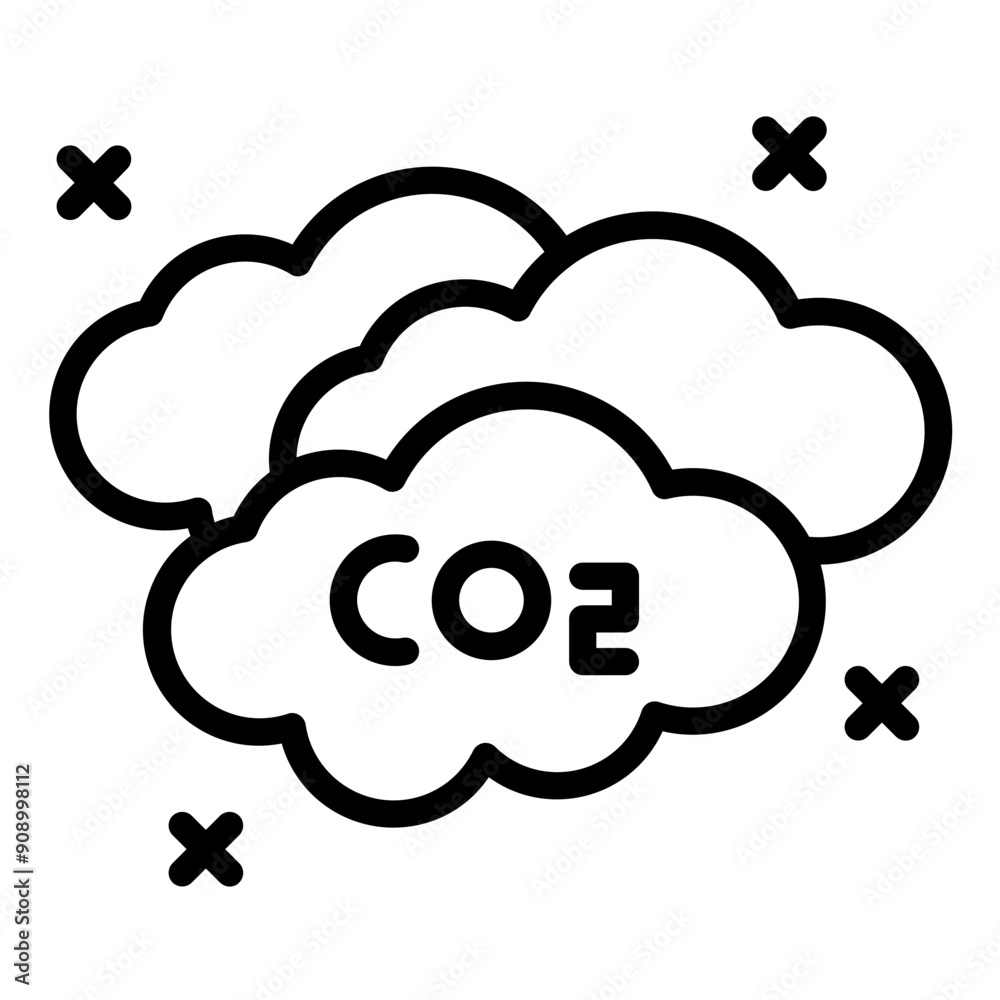 Vector Design Carbon Neutral Icon Style Vector Design Carbon Neutral Icon Style