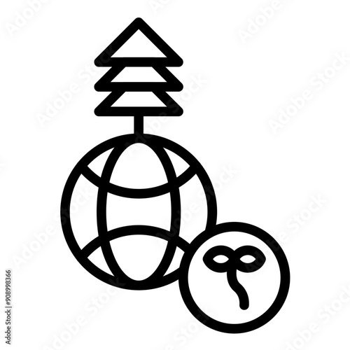 Vector Design Eco Warrior Icon Style