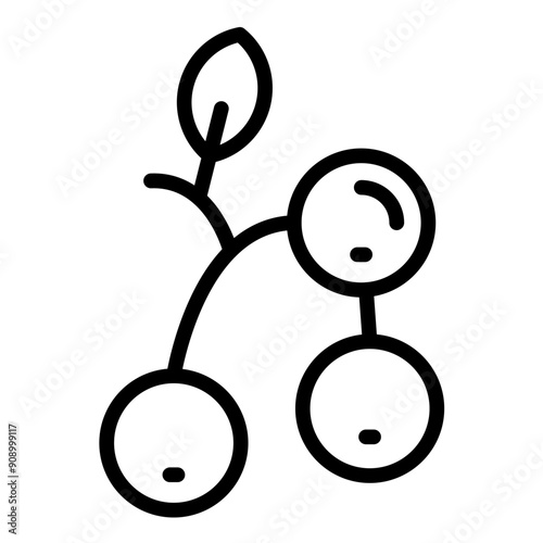 Vector Design Berries Icon Style