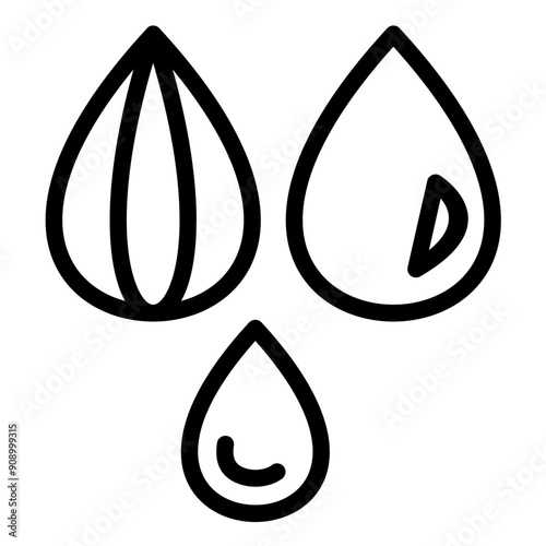 Vector Design Seeds Icon Style