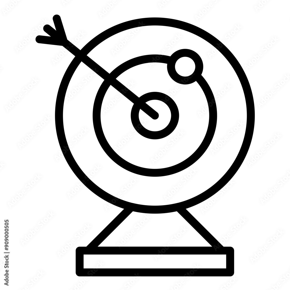 Vector Design Target Icon Style Vector Design Target Icon Style