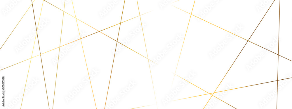 Seamless luxury geometric premium golden random chaotic lines on transparent background. Luxury banner presentation gold line vector, illustration. Seamless luxury geometric premium golden random chaotic lines on transparent background. Luxury banner presentation gold line vector, illustration.
