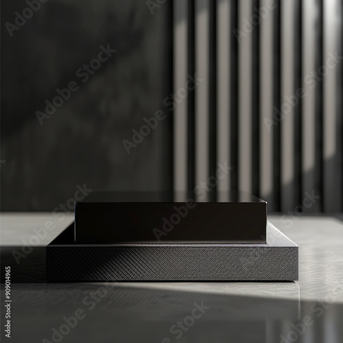 Wallpaper Mural interior of a modern house with close up product display podium Torontodigital.ca