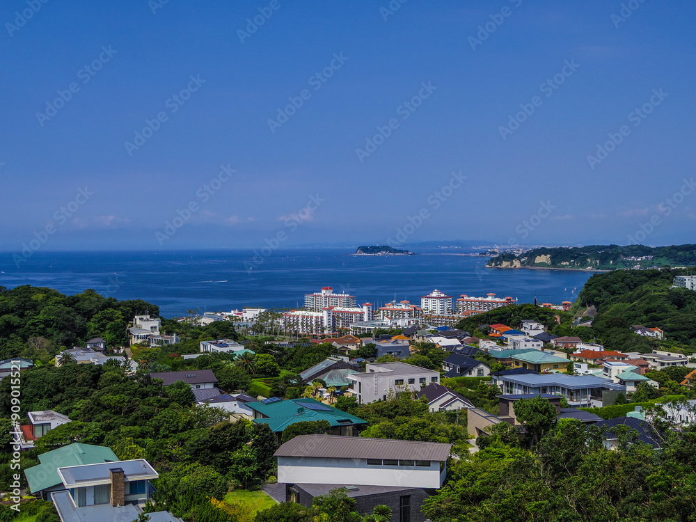 Fototapeta premium 【神奈川県】逗子市・披露山公園からの景色