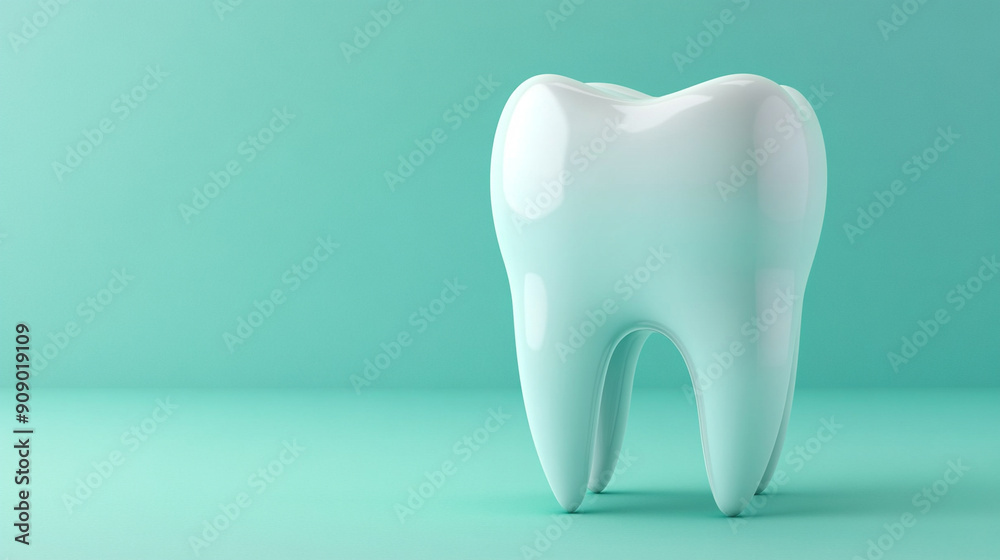 white 3D tooth stands alone against a blank background, symbolizing dental health, cleanliness, and care. Ideal for concepts related to oral hygiene, dental treatments, or health awareness white 3D tooth stands alone against a blank background, symbolizing dental health, cleanliness, and care. Ideal for concepts related to oral hygiene, dental treatments, or health awareness