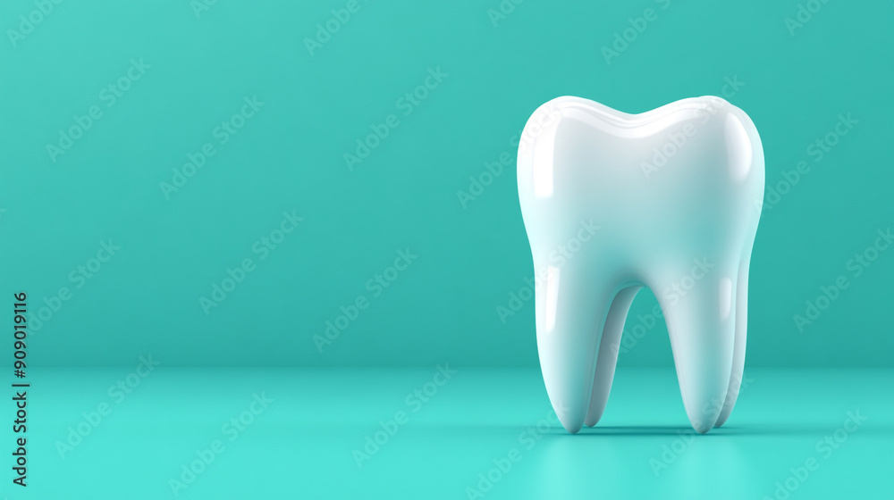 white 3D tooth stands alone against a blank background, symbolizing dental health, cleanliness, and care. Ideal for concepts related to oral hygiene, dental treatments, or health awareness white 3D tooth stands alone against a blank background, symbolizing dental health, cleanliness, and care. Ideal for concepts related to oral hygiene, dental treatments, or health awareness