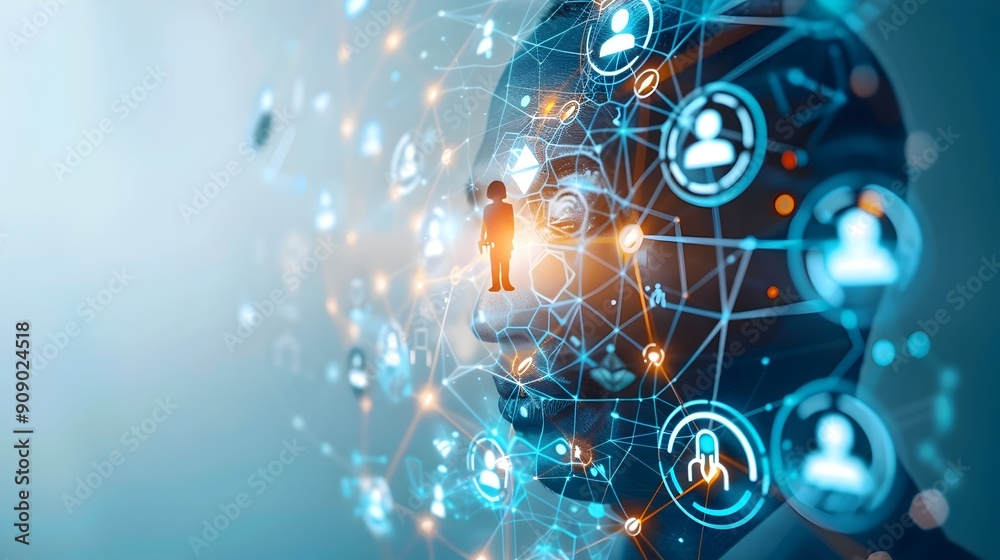 Digital Network Connections, Human Connections, Social Networking. Digital Network Connections, Human Connections, Social Networking.