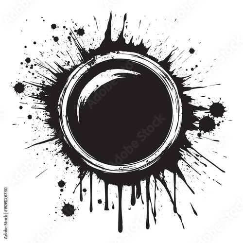 ink splat background