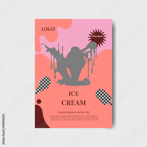 Super delicious ice cream promotional post or discount offer post design template,
Special food menu design ice cream design and fast food design template,
Delicious ice cream flyer design template Re