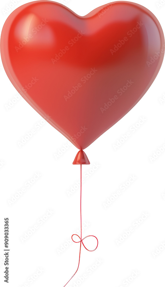 Red heart balloon Red heart balloon