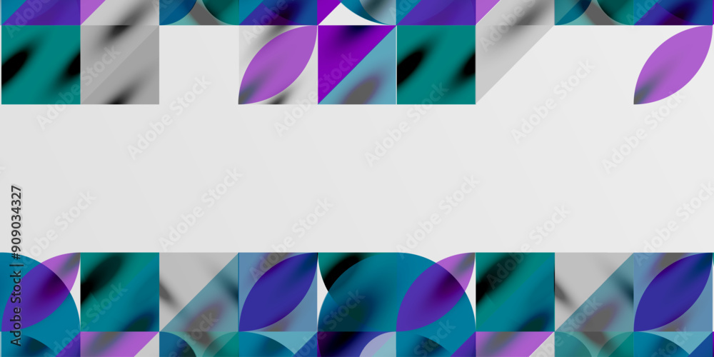 custom made wallpaper toronto digitalTriangles, round triangles and circles techno art. Vector Illustration For Wallpaper, Banner, Background, Card, Book Illustration, landing page