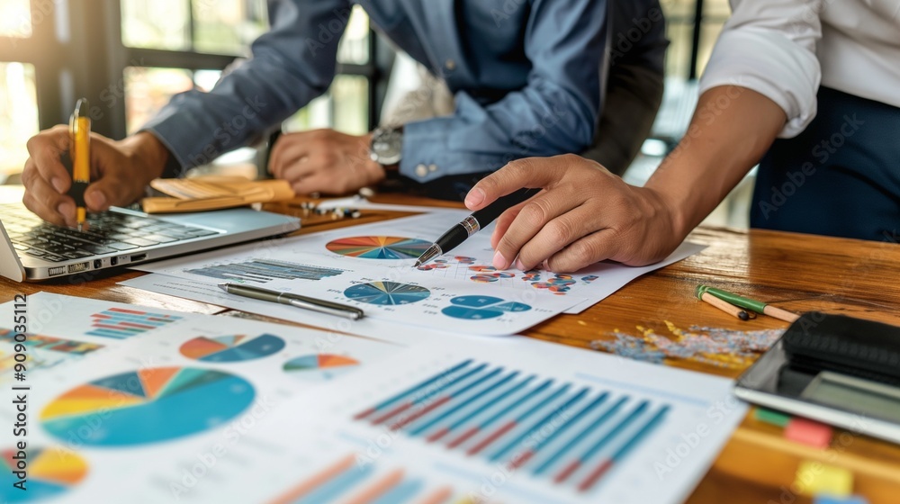 team of analysts collecting and interpreting data to inform decision-making processes