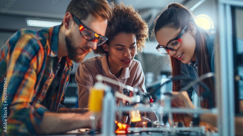 team of engineers working together to solve a complex technical problem