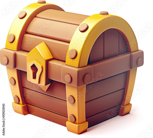 Wooden Treasure Chest