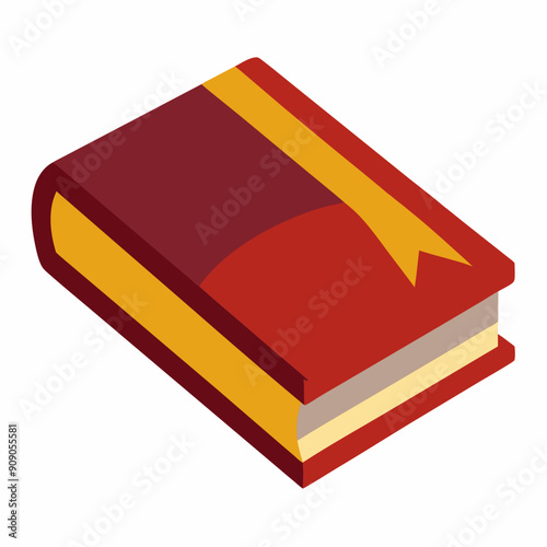 book Silhouette Vector illustration