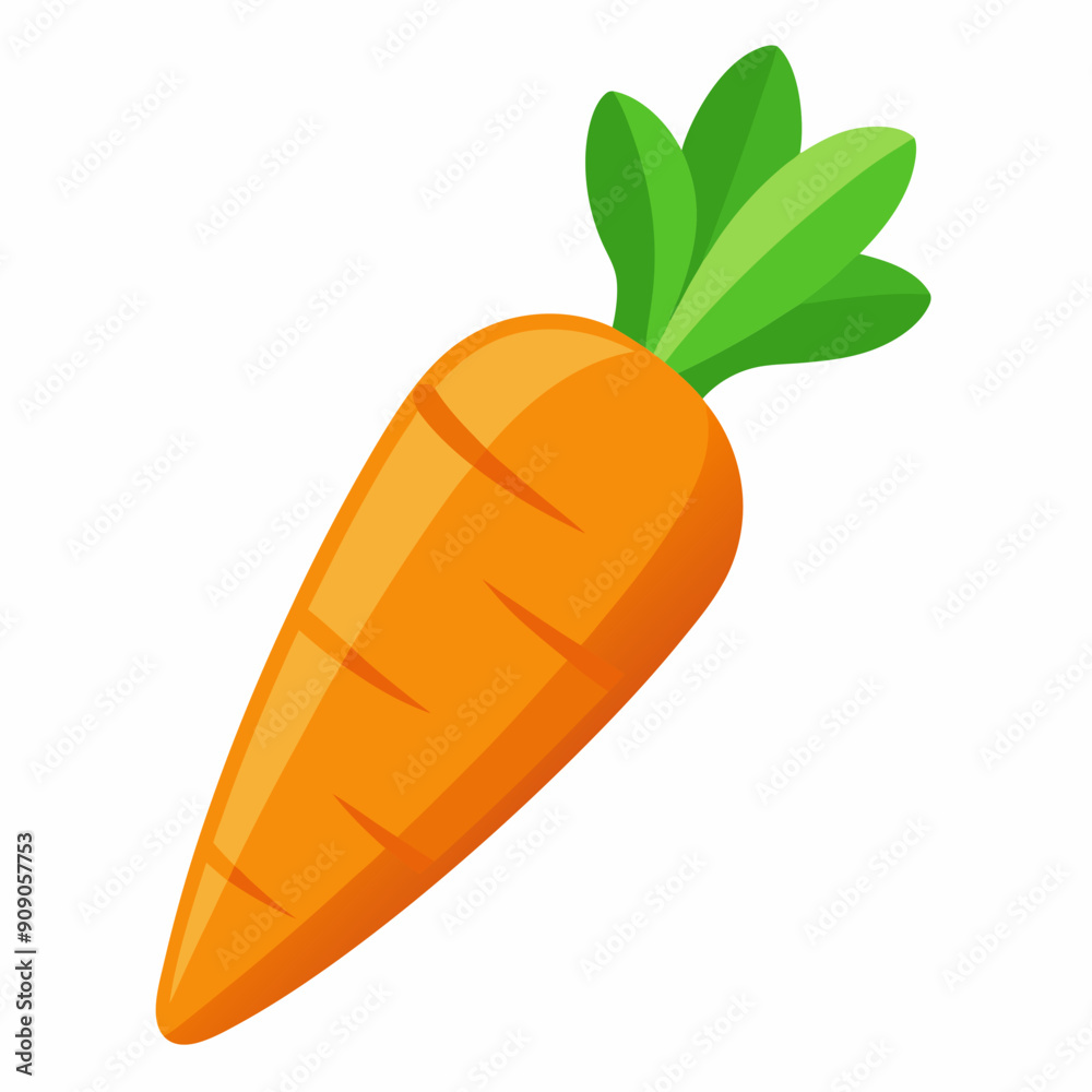 Carrot Silhouette Vector illustration Carrot Silhouette Vector illustration