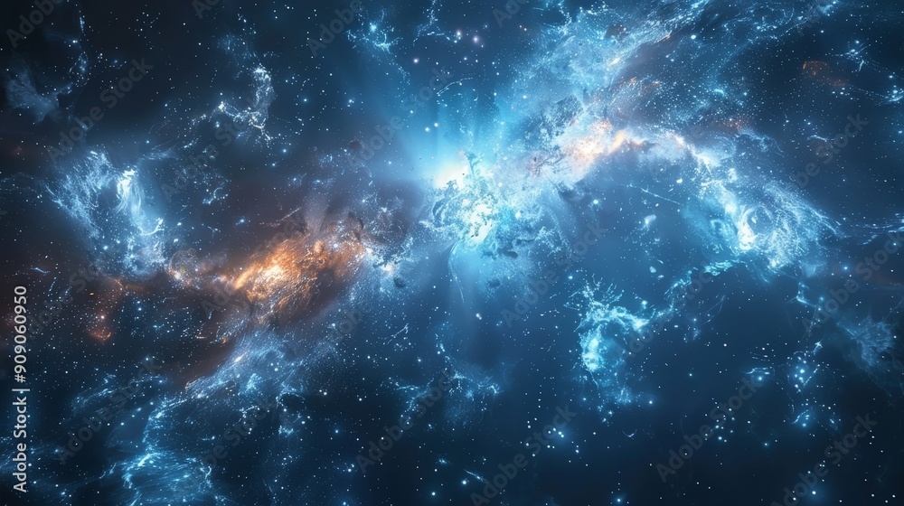 Cosmic starfield texture with sparkling stars and deep space colors Cosmic starfield texture with sparkling stars and deep space colors