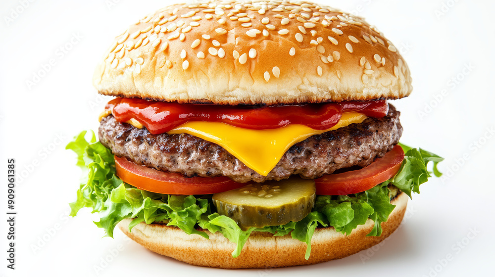 A_delicious_and_perfectly_crafted_burger A_delicious_and_perfectly_crafted_burger