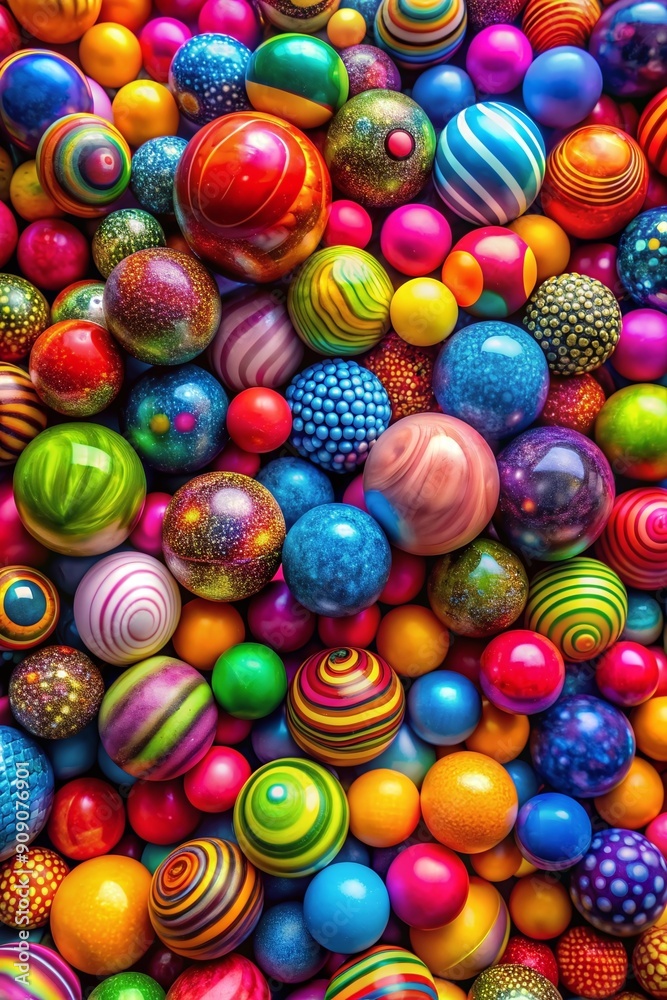 Vibrant 3D colorful spheres background with playful geometric design Vibrant 3D colorful spheres background with playful geometric design