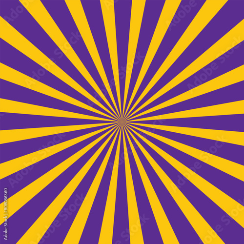 purple yellow sunburst background manga panel	