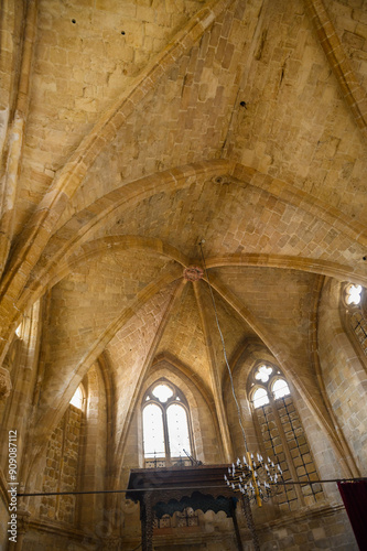 .Interior of the restored Armenian Church in North Nicosia  Lefkosa   Turkish Republic of Northern Cyprus