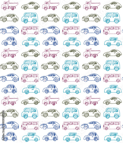 kid, nursery, publication, hand drawn, van, vehicle, wrapping, artwork, drive, truck, colourful, doodle, tile, wheel, artistic, playful, lively, idea, friendly, police, race, service, toy,