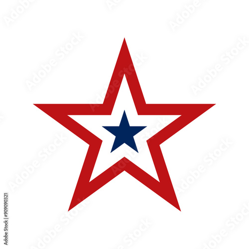 USA star icon