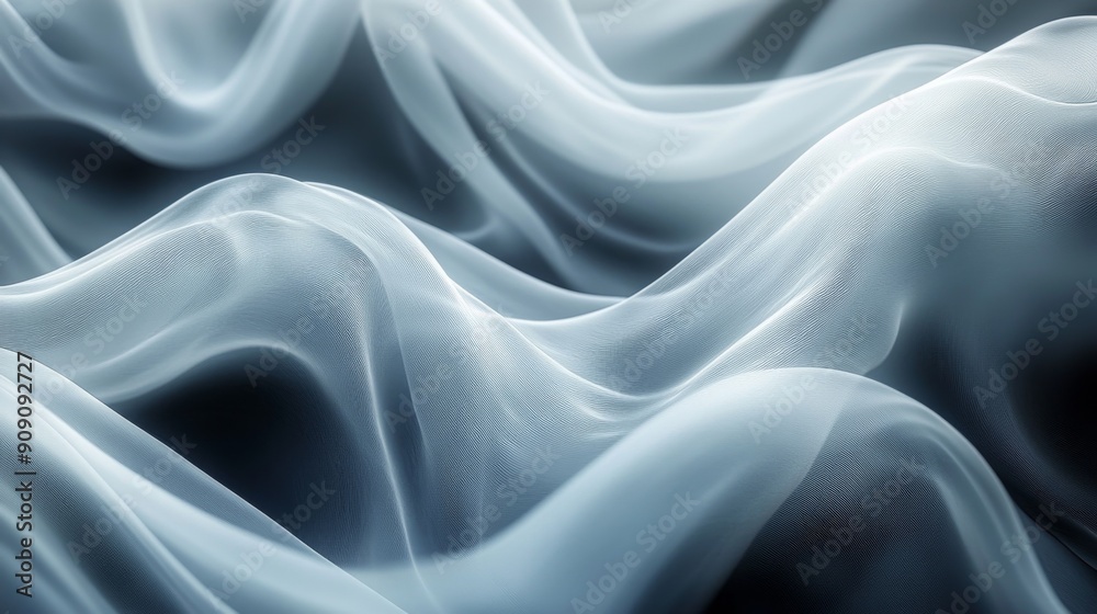 Obraz premium Abstract Wavy Fabric Texture