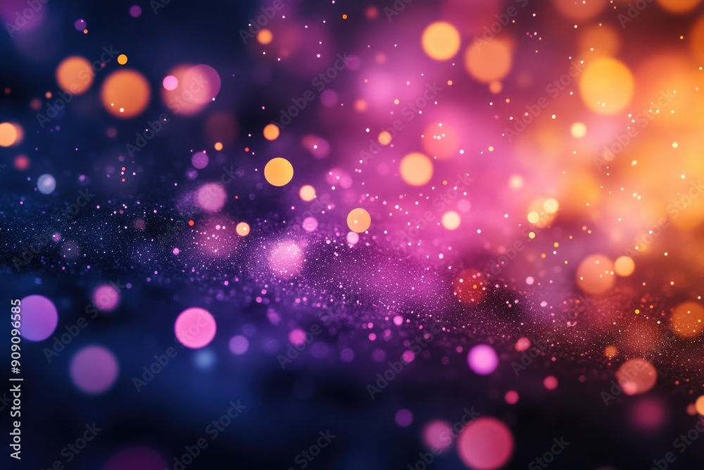 Technological Abstract Digital Particles Floating in Cyberspace Technological Abstract Digital Particles Floating in Cyberspace